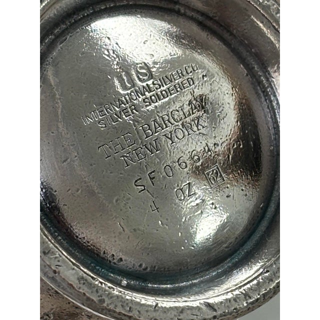 Art Deco Antique Hotel Silver Creamer Hotel Dixie New York For Sale - Image 3 of 3