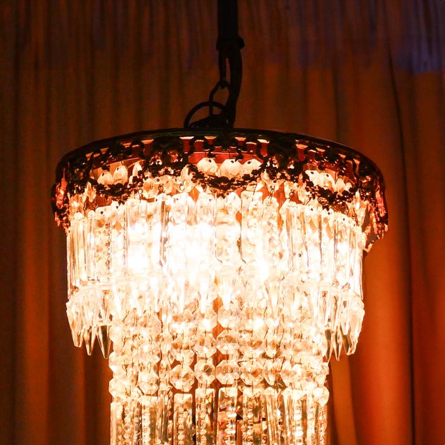 Antique Empire Hanging Lamp, 1960s For Sale - Image 11 of 13