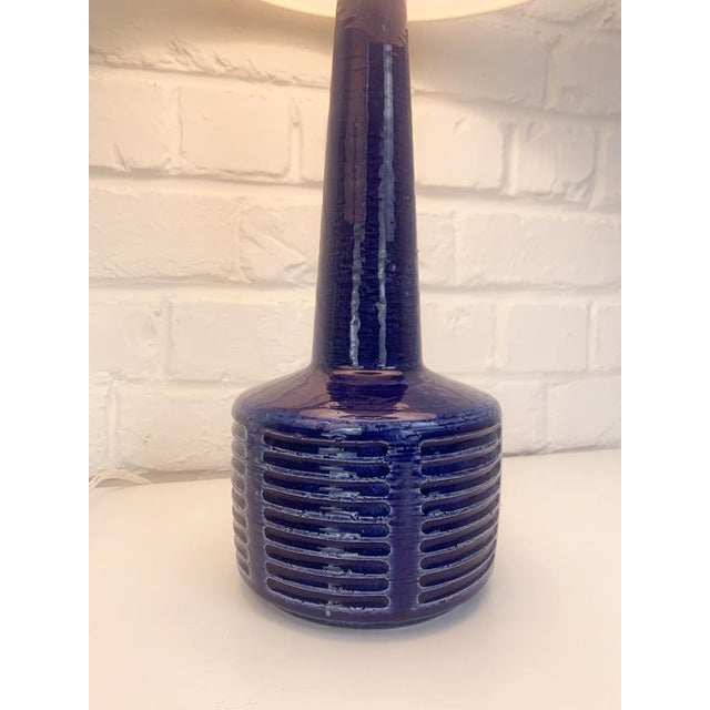 Scandinavian Stoneware Table Lamps by Per Linnemann-Schmidt Ceramic for Palshus, 1960s, Set of 2 For Sale - Image 11 of 18