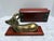 Brass Vintage Hollywood Regency Brass Ram Wood Decor Box For Sale - Image 8 of 8