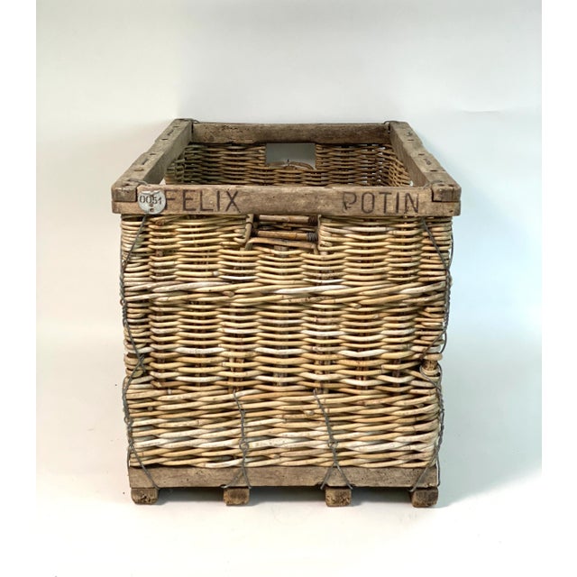 From the eponymous Felix Potin, the grandfather of French retail grocery stores in the mid 1800s, this wood and wicker...