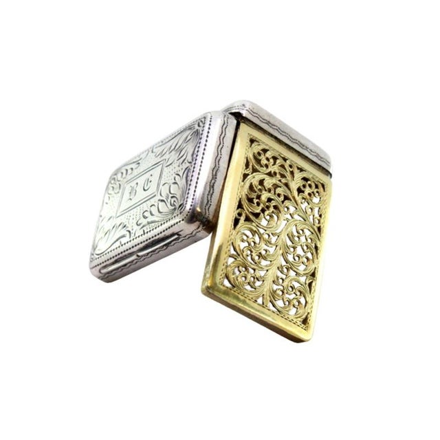 Reign of George IV Gold and Paw Vinaigrette Box For Sale - Image 9 of 9