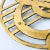 Late 20th Century Brass Treble Clef Trivet For Sale - Image 5 of 8