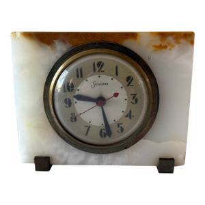 Vintage Sessions Onyx Mantle Clock