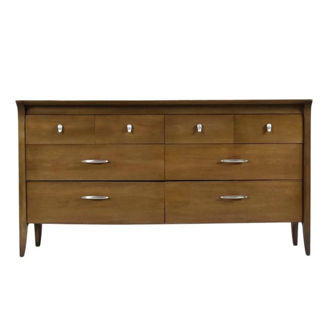 K4 low dresser designed by John Van Koert for Drexel’s “Profile” collection. This dresser is a stylish powerhouse of...