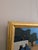 Mid-Century Modern 'Seaside Conversation' Vintage Coastal Landscape Oil Painting by Swedish Artist Eric Elfvén (1921–2008), Framed For Sale - Image 6 of 10