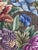 2020s Vintage Metallic and Wool Needlepoint Floral Pillow For Sale - Image 5 of 6