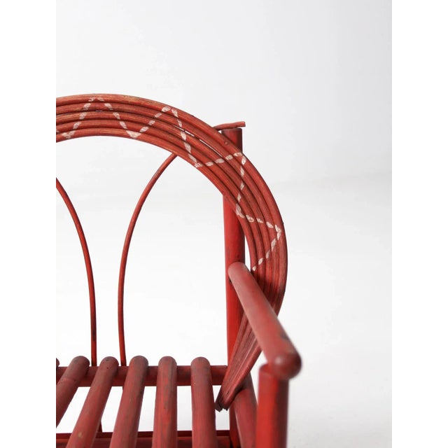 Antique Adirondack Children's Chair For Sale - Image 6 of 8