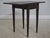 Sherrill Furniture Sherrill Black & Gold Crackle Paint Pembroke Drop Leaf Table For Sale - Image 4 of 17