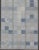 Mid-Century Modern Modern Scandinavian Flat-Weave Runner in Gray, Taupe and Blue With Square Shapes For Sale - Image 3 of 11