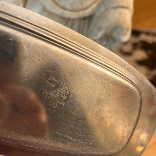 1970s Mid Century Minimalist Butter Holder For Sale - Image 5 of 6