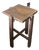 Antique Arts and Crafts 4 Legs Side Table, Plant Stand For Sale