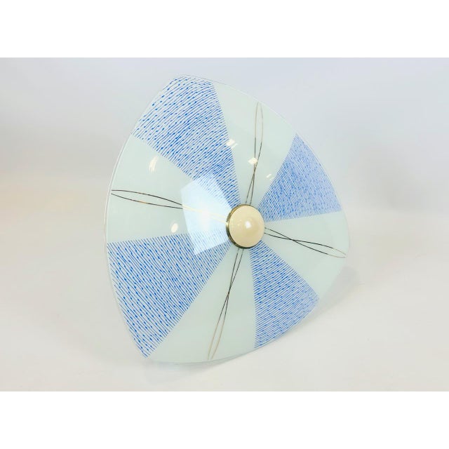 Mid-Century Modern Czech Pendant Lamp, 1960s For Sale - Image 4 of 10