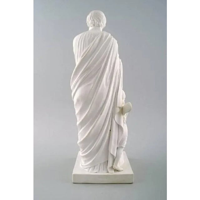 Biscuit Figure of Apostle after Thorvaldsen from Bing & Grondahl, Late 19th Century For Sale - Image 5 of 7