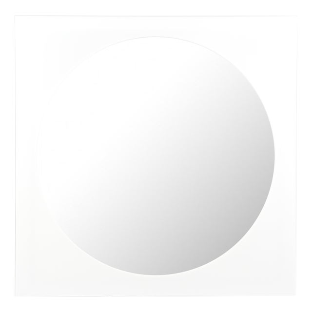 Model 4724 Wall Mirror in Acrylic Glass by Gino Colombini for Kartell, 1972 For Sale