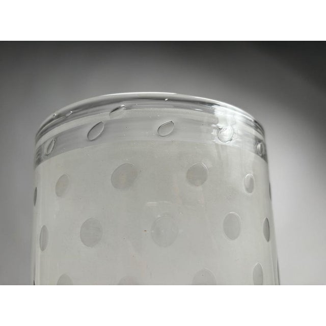 Metal Art Deco Wall Lights in Blown Glass and Brass, Italy, 1940s, Set of 4 For Sale - Image 7 of 10