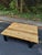 Wood Ralph Lauren Home Industrial Pine and Blackened Steel Cocktail Table For Sale - Image 7 of 7