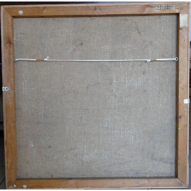 Valters Uzticis, Boats, 1980, Oil on Canvas For Sale - Image 7 of 8