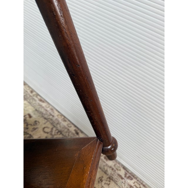 Georgian Style Walnut Side Table For Sale - Image 11 of 12