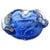 Italian Murano Blue Art Glass Ashtray or Bowl For Sale - Image 11 of 11