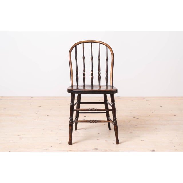 Antique Countryside Style Dining Chairs, 1890s, Set of 4 For Sale - Image 6 of 12