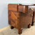 Art Deco Bedside Tables in Burl Wood with Glass Top, 1930s, Set of 2 For Sale - Image 10 of 18