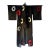 Vintage Japanese Gauze Kimono with Embroidery Modern Design For Sale