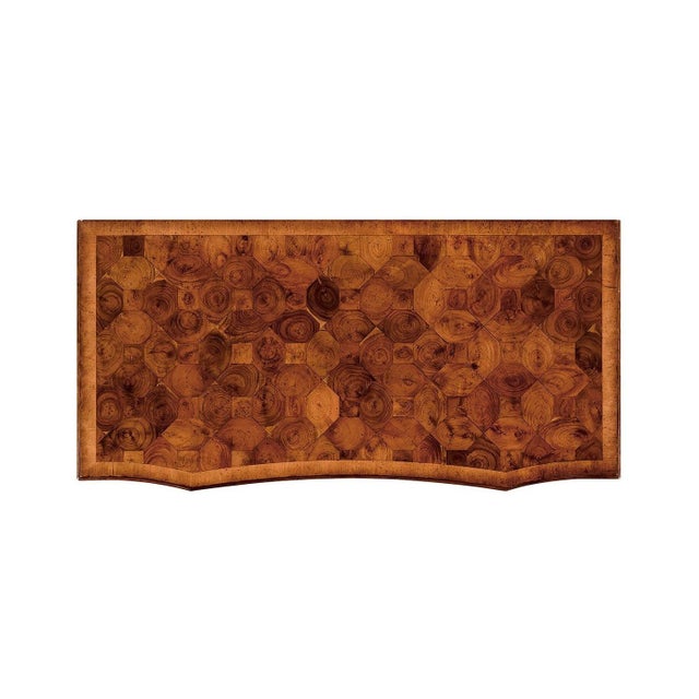 Not Yet Made - Made To Order English Oyster Veneer Chest of Drawers – William and Mary Style For Sale - Image 5 of 5