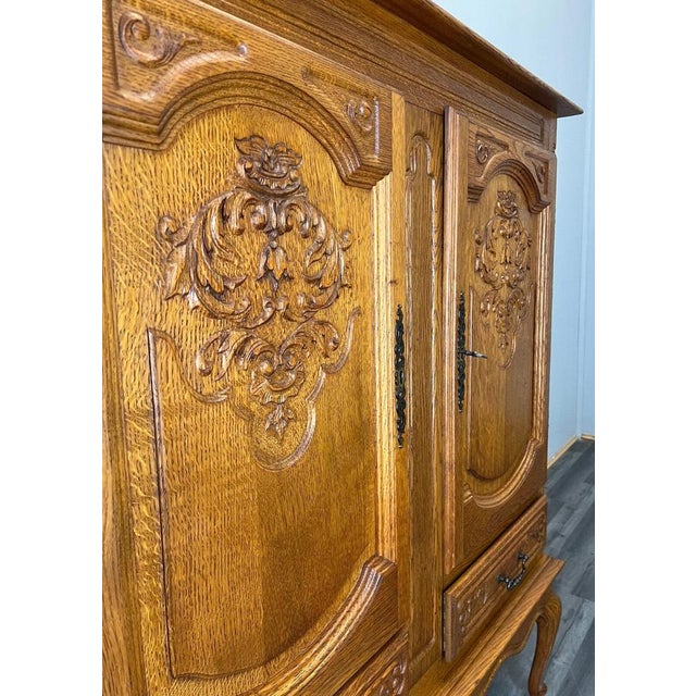 Vintage French Louis XIV Sideboard For Sale - Image 9 of 12