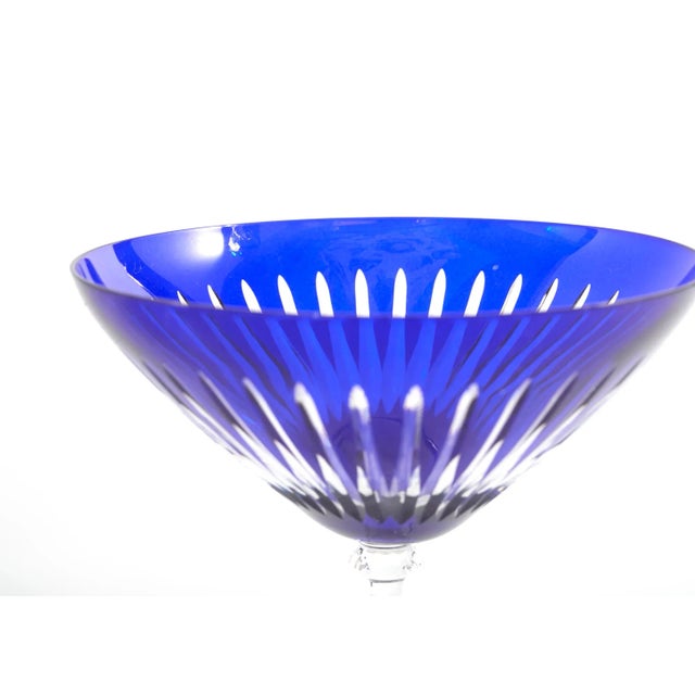 Vintage French Cut Crystal Barware Service- Set of 11 For Sale - Image 4 of 10