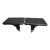 Vintage Black Cane Wall Shelves With Nice Detail For Sale