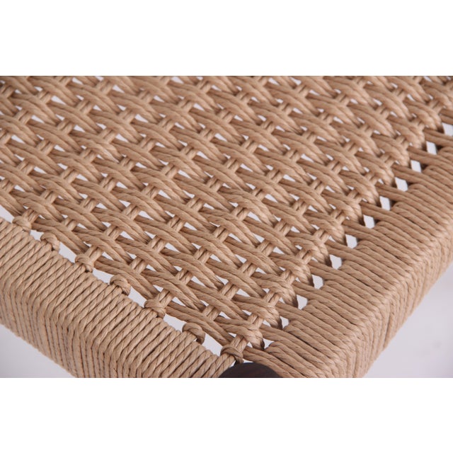 Danish Dining Chairs in Teak with Wickerwork Seats, 1960s, Set of 6 For Sale - Image 12 of 17