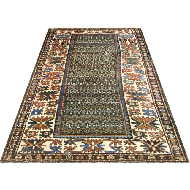 1920s 1920s Caucasian Karabagh Rug For Sale - Image 5 of 6