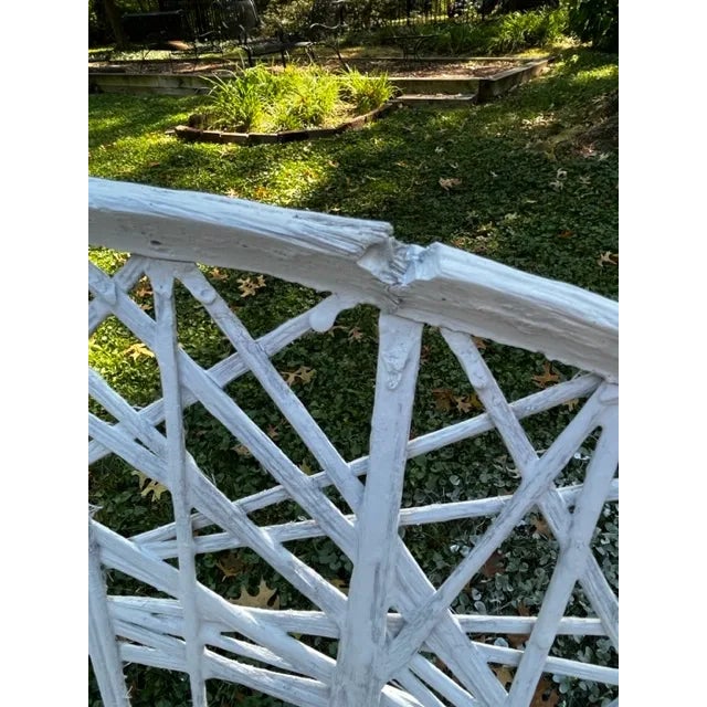 Russell Woodard MCM Spun Fiberglass Peacock Chairs - A Pair For Sale - Image 10 of 12