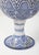 Large Moroccan Blue & White Ceramic Urn With Pierced Lid, Early 20th C. For Sale - Image 11 of 12