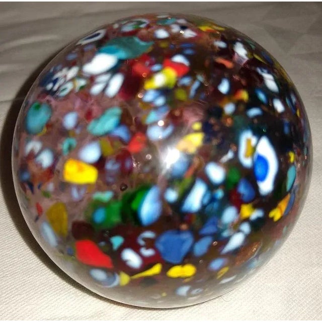 Acquired in the 1960's. Made of blown glass.