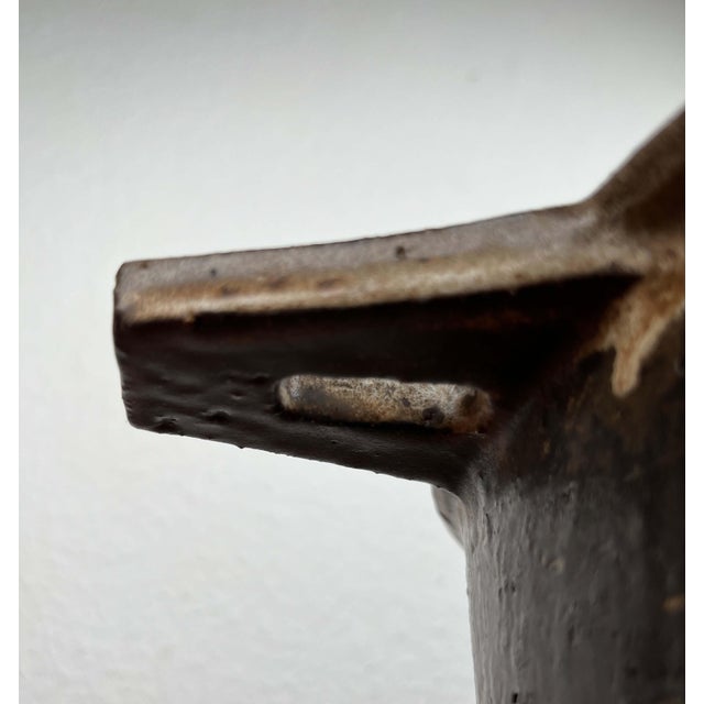 Ceramic Large Mid-Century Modern Danish Studio Pottery Bowl from Sejer Keramik, 1960s For Sale - Image 7 of 18