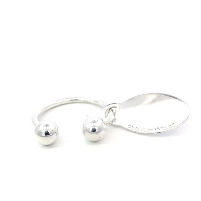 Contemporary Tiffany & Co Estate Hanging Ornament Keychain Sterling Silver For Sale - Image 3 of 10