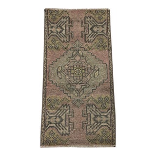 Oushak Kurdish Wool Carpet For Sale