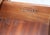 1970s Campaign Vintage Henredon Oak Wall Unit With Marble Counter and Mirrored Cabinets For Sale - Image 16 of 17