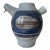 1950s Michel Barbier Blue Ceramic Vallauris Vase For Sale