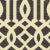 Sample - Schumacher Imperial Trellis Fabric in Parchment/Midnight For Sale