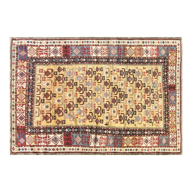 Antique Caucasian Shirvan Rug (Marasali-Type) For Sale