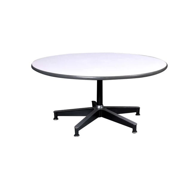 Mid 20th Century Round Coffee Table Charles Eames Herman Miller For Sale - Image 11 of 11