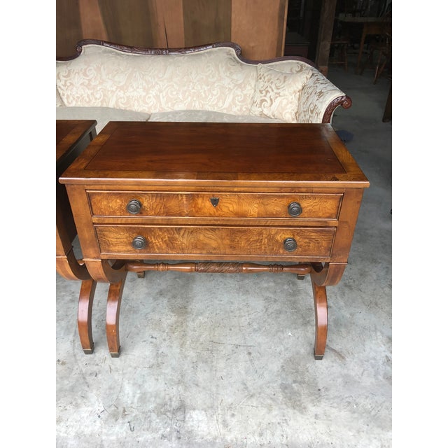 Ethan Allen Connolly Nightstands A Pair Chairish