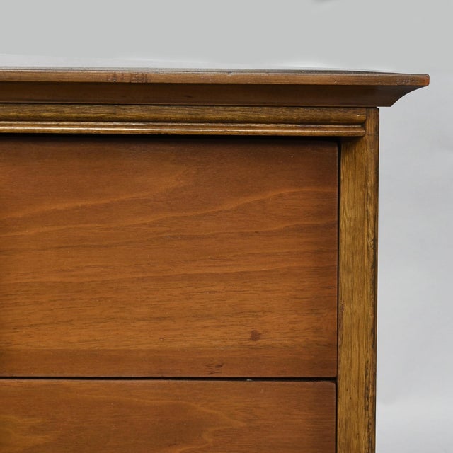 Bassett Aztec Nightstand in Mayan Walnut Finish For Sale - Image 12 of 14