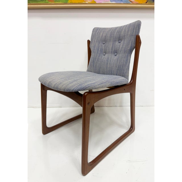 Vamdrup Stolefabrik Danish Modern Sculptural Dining Chairs, Set of 6 in Teak For Sale - Image 15 of 18