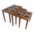 1960s Tile Top Nesting Tables - Set of 3 For Sale
