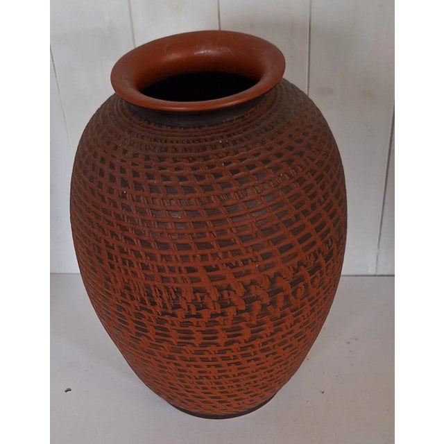 Vintage Handmade Ceramic Vase from Klinker-Keramik, 1970s, in Very Good conditions. Designed 1970 to 1979 This piece has...