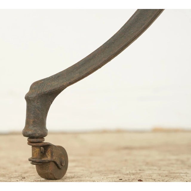 Antique Victorian Cast Iron & Oak Dictionary Stand For Sale - Image 12 of 12